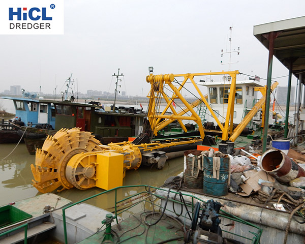Cutter Suction Dredger&Wheel Bucket Dredger Launching Site