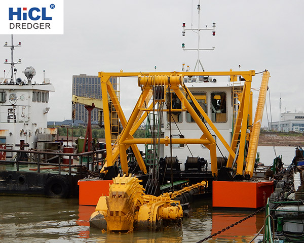 Cutter Suction Dredger&Wheel Bucket Dredger Launching Site