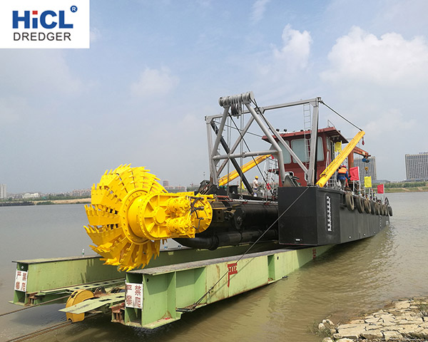 Cutter Suction Dredger&Wheel Bucket Dredger Launching Site