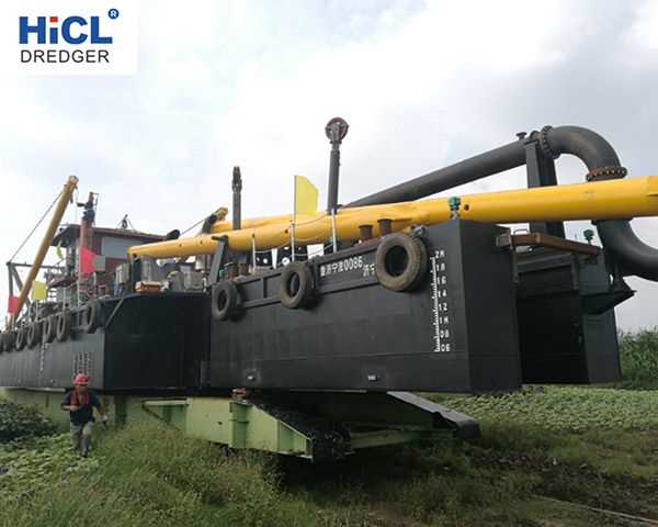 Cutter Suction Dredger&Wheel Bucket Dredger Launching Site